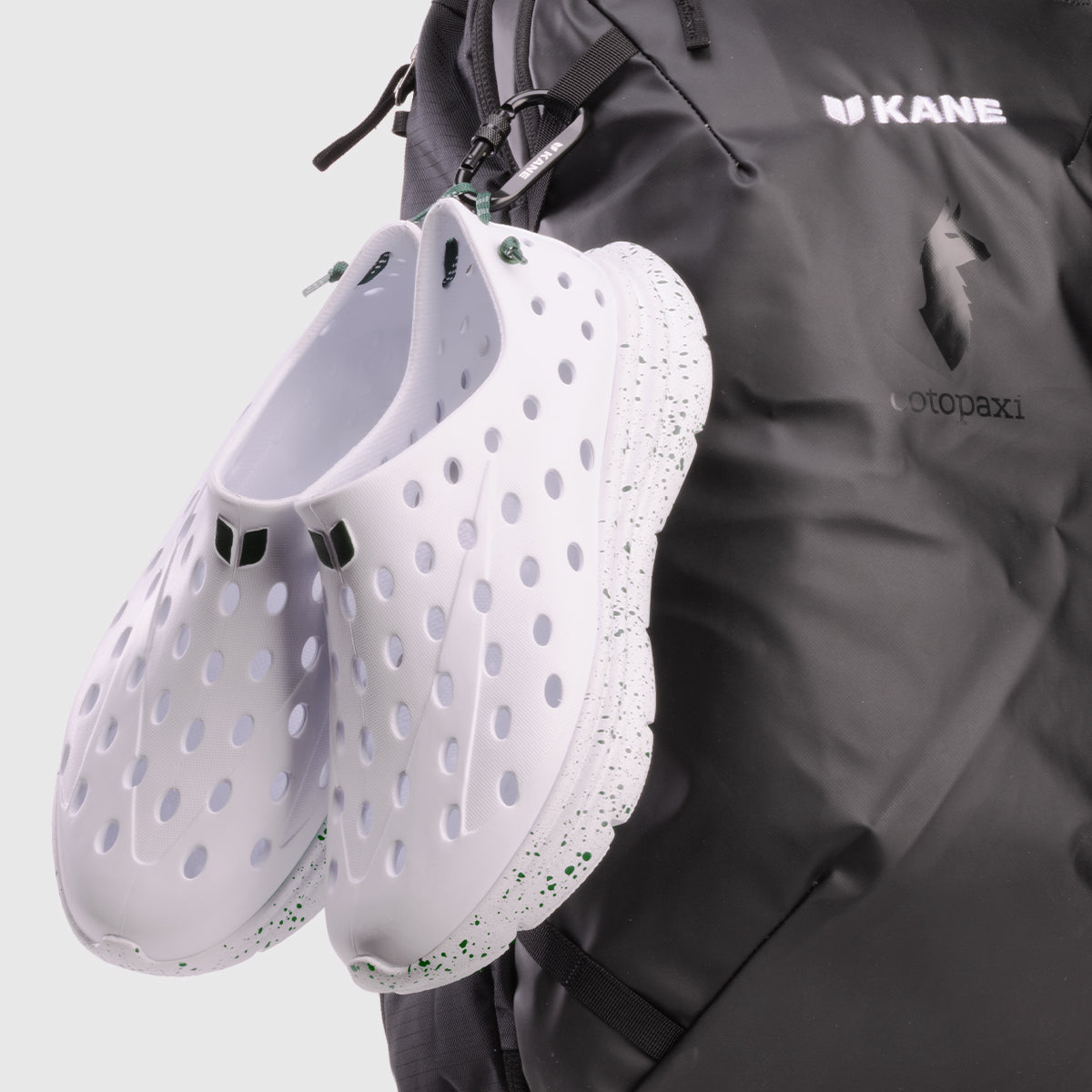 Revive - All White / Green Speckle