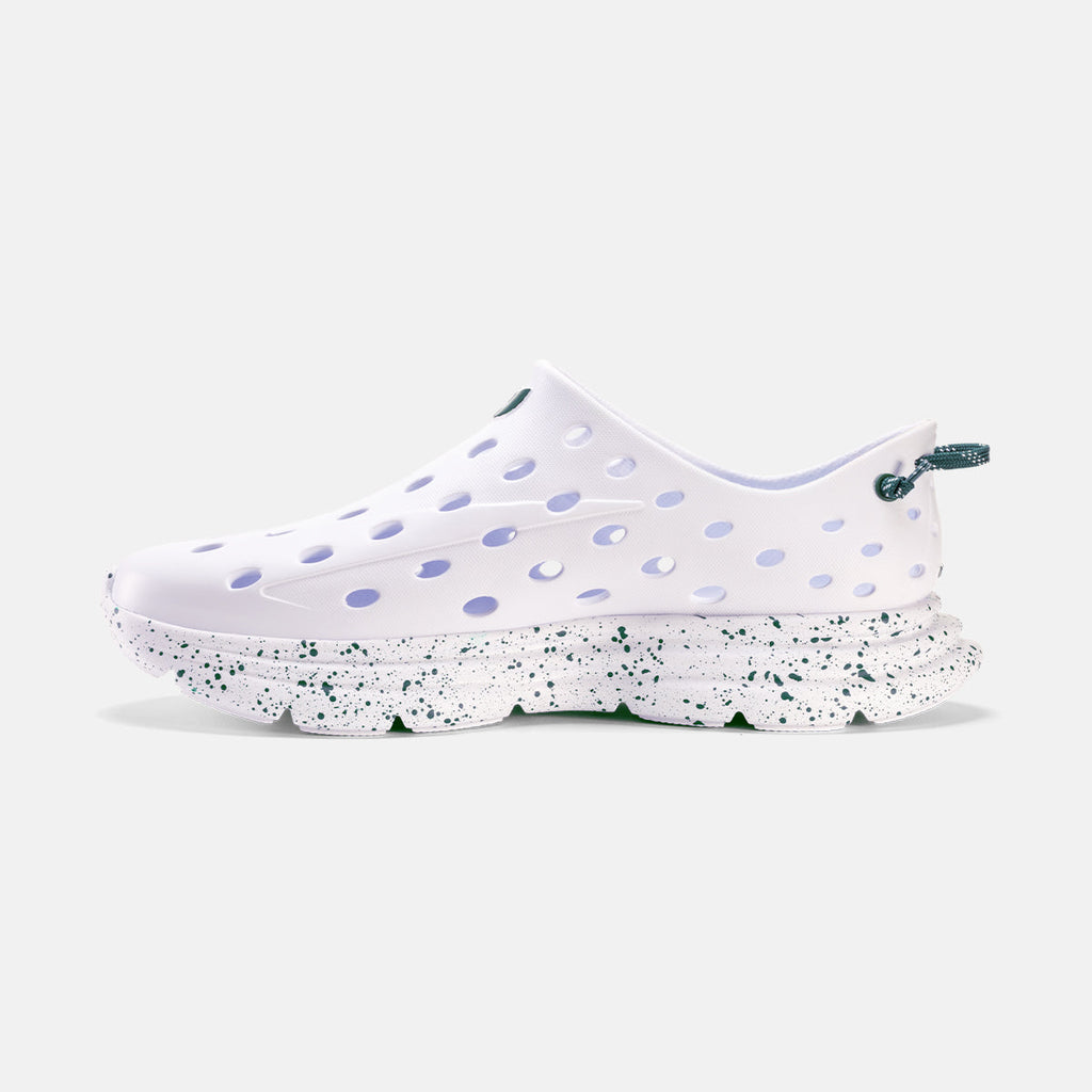 Revive - All White / Green Speckle