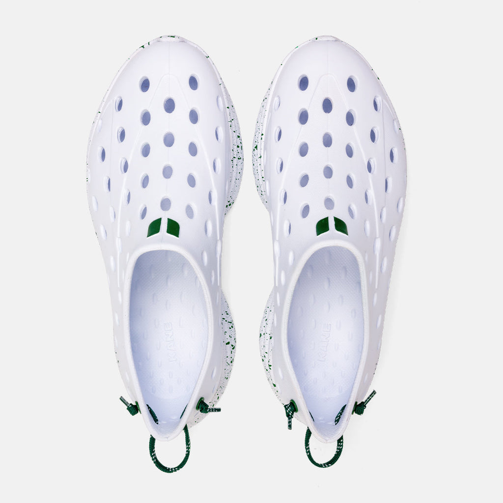Revive - All White / Green Speckle