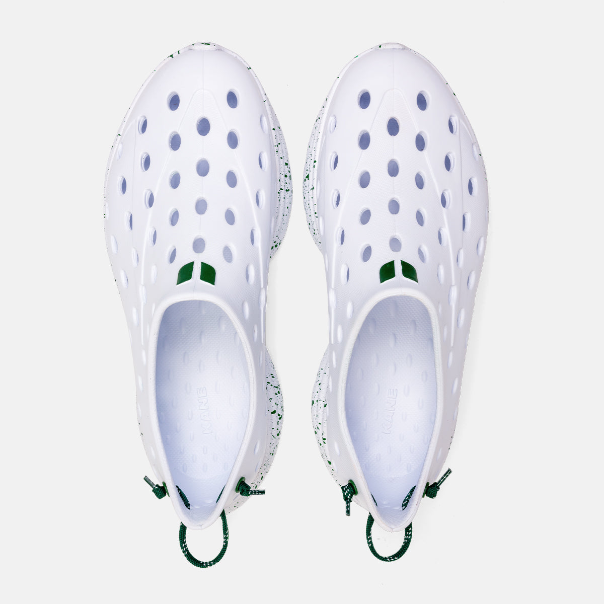 Revive - All White / Green Speckle