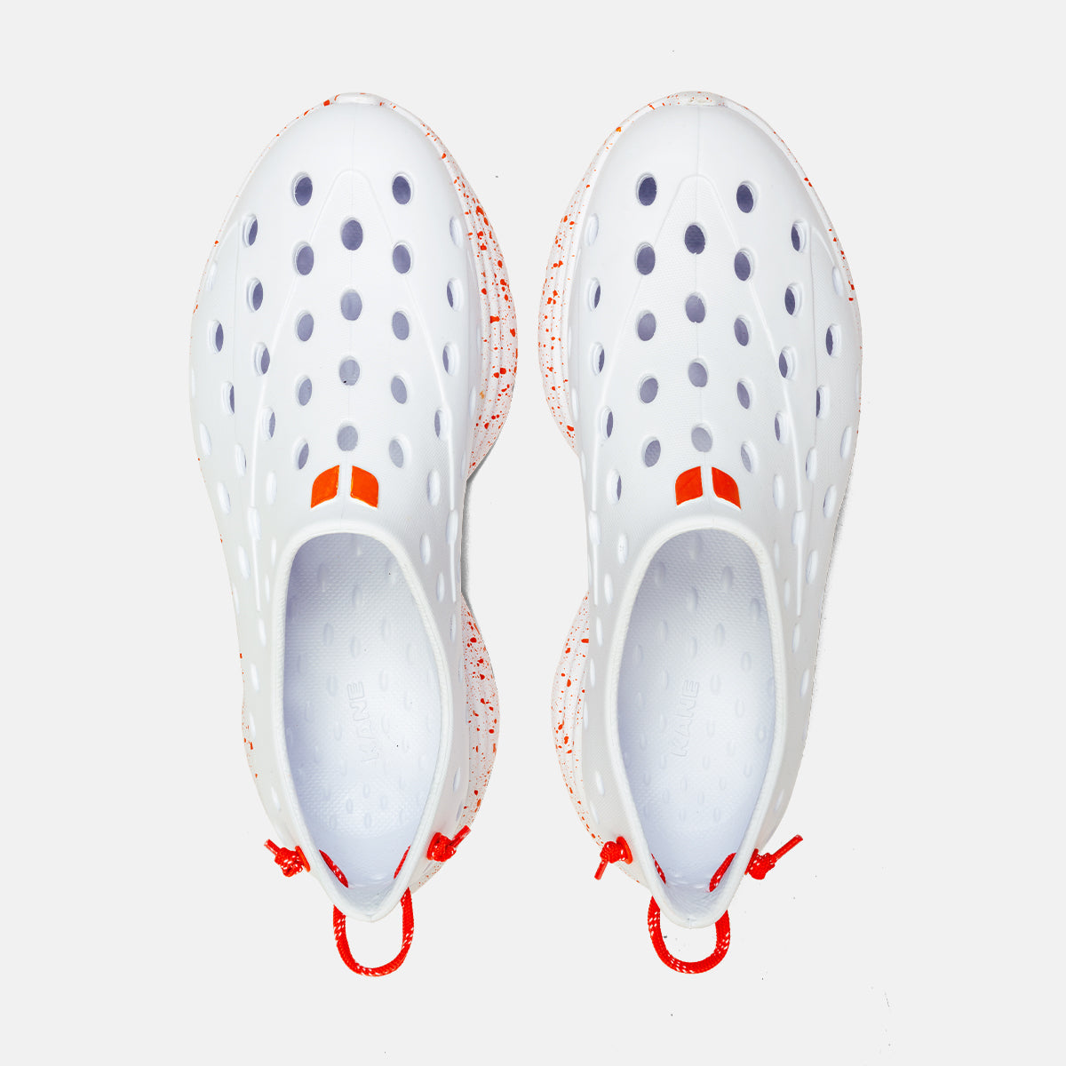 Revive - All White / Orange Speckle