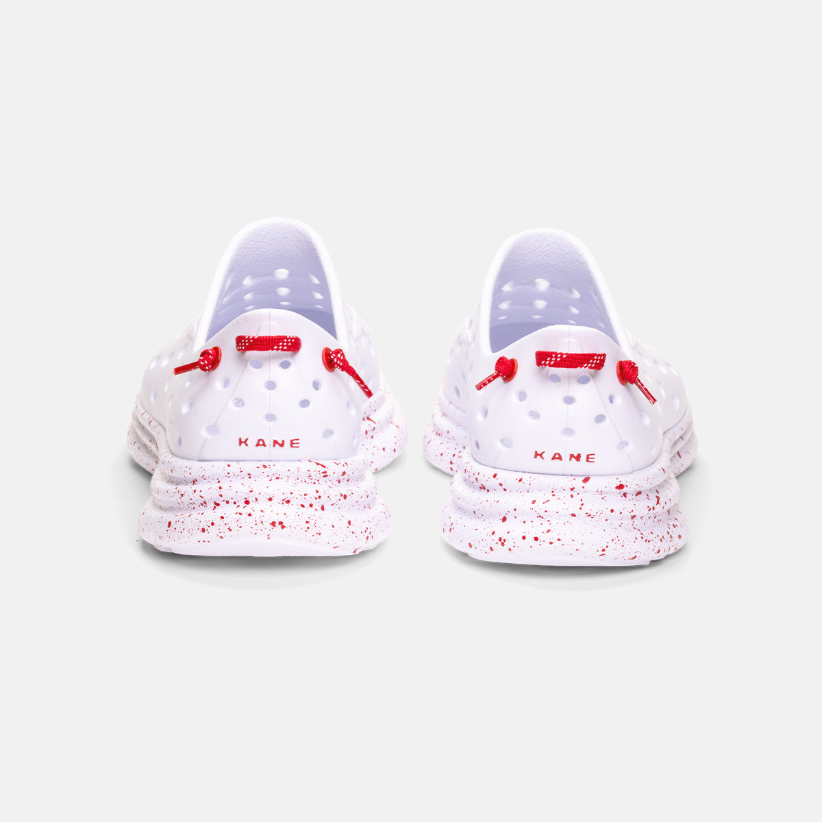 Revive - All White / Red Speckle