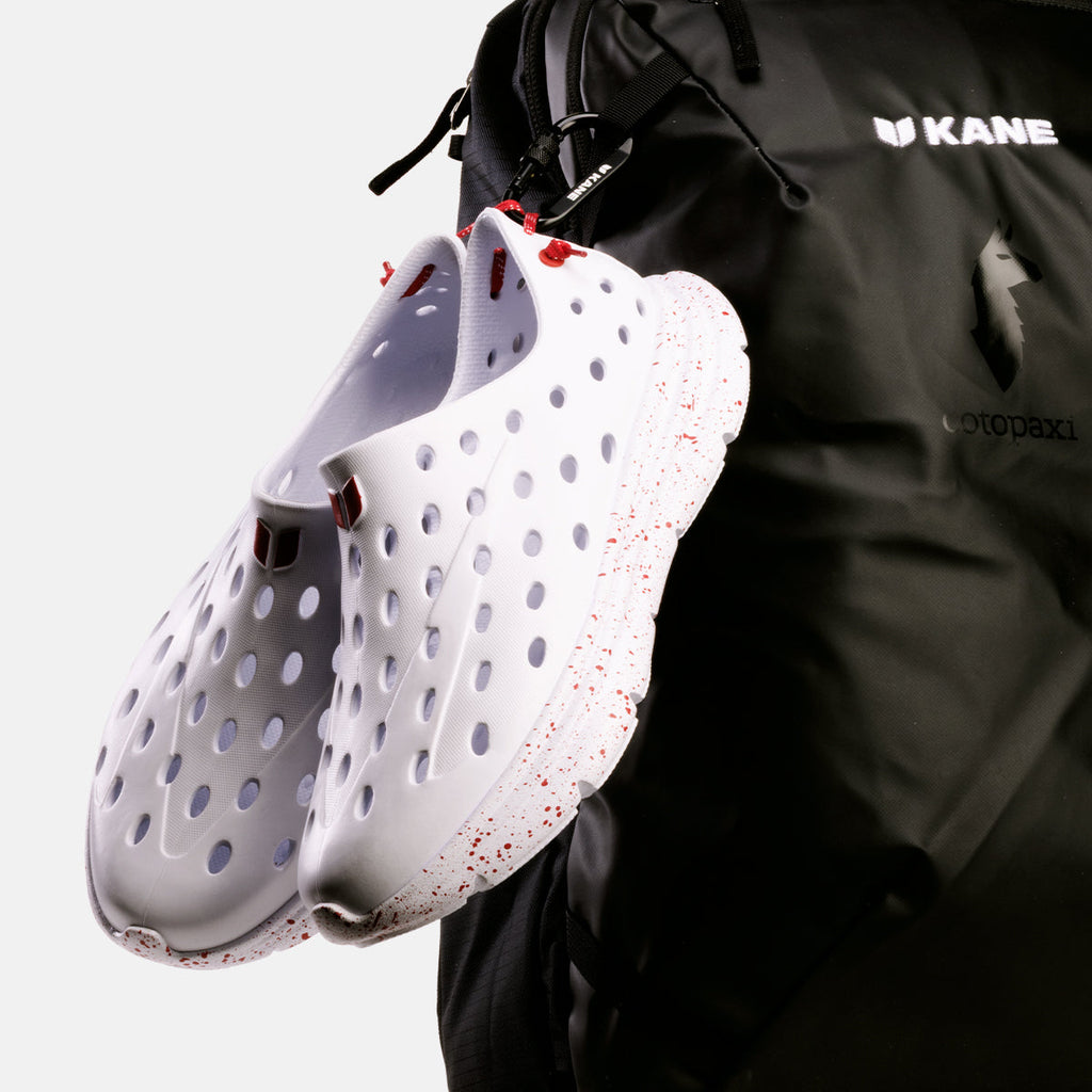 Revive - All White / Red Speckle