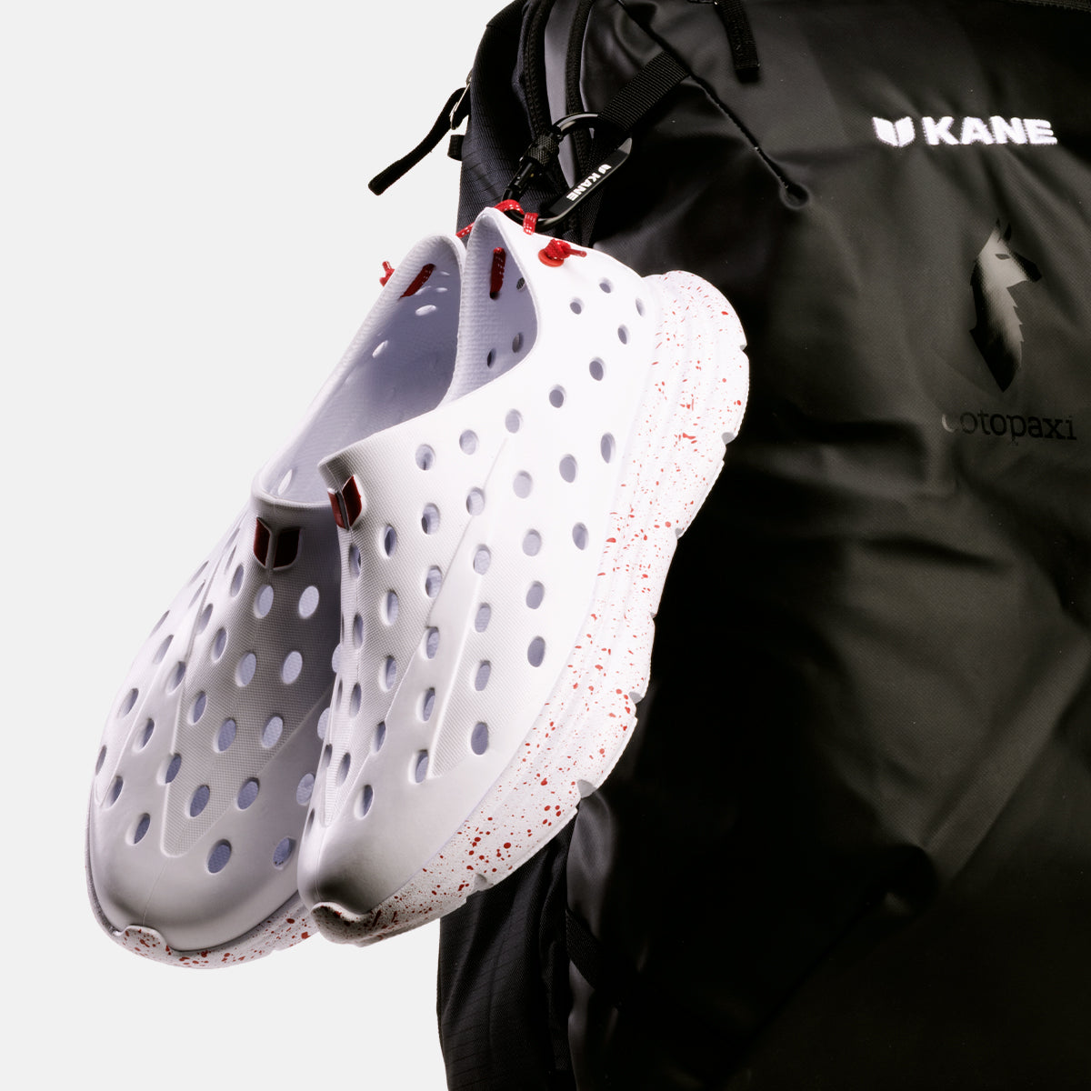Revive - All White / Red Speckle