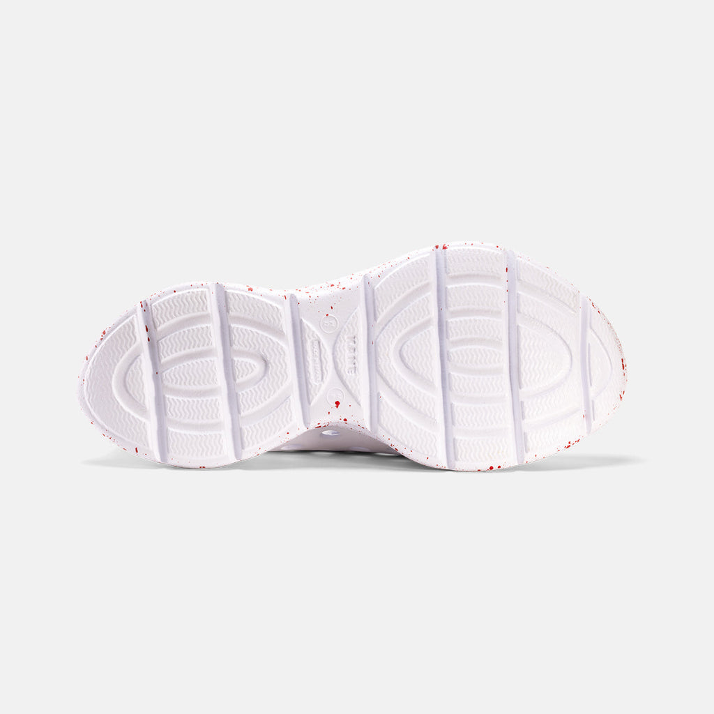 Revive - All White / Red Speckle