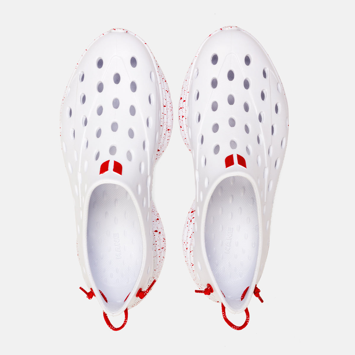 Revive - All White / Red Speckle
