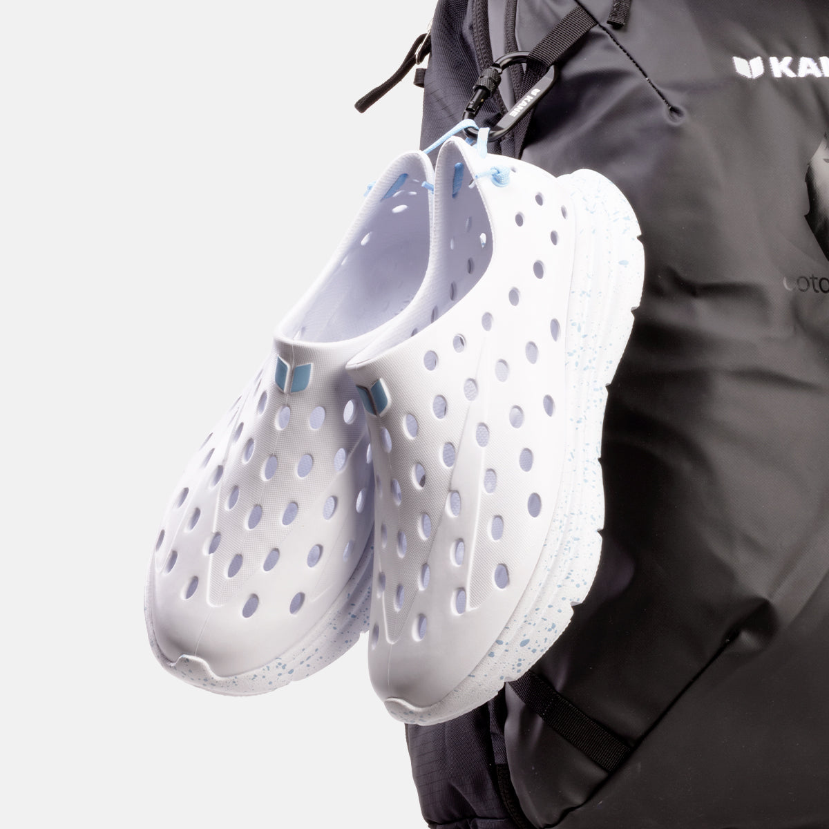 Revive - All White / Light Blue Speckle