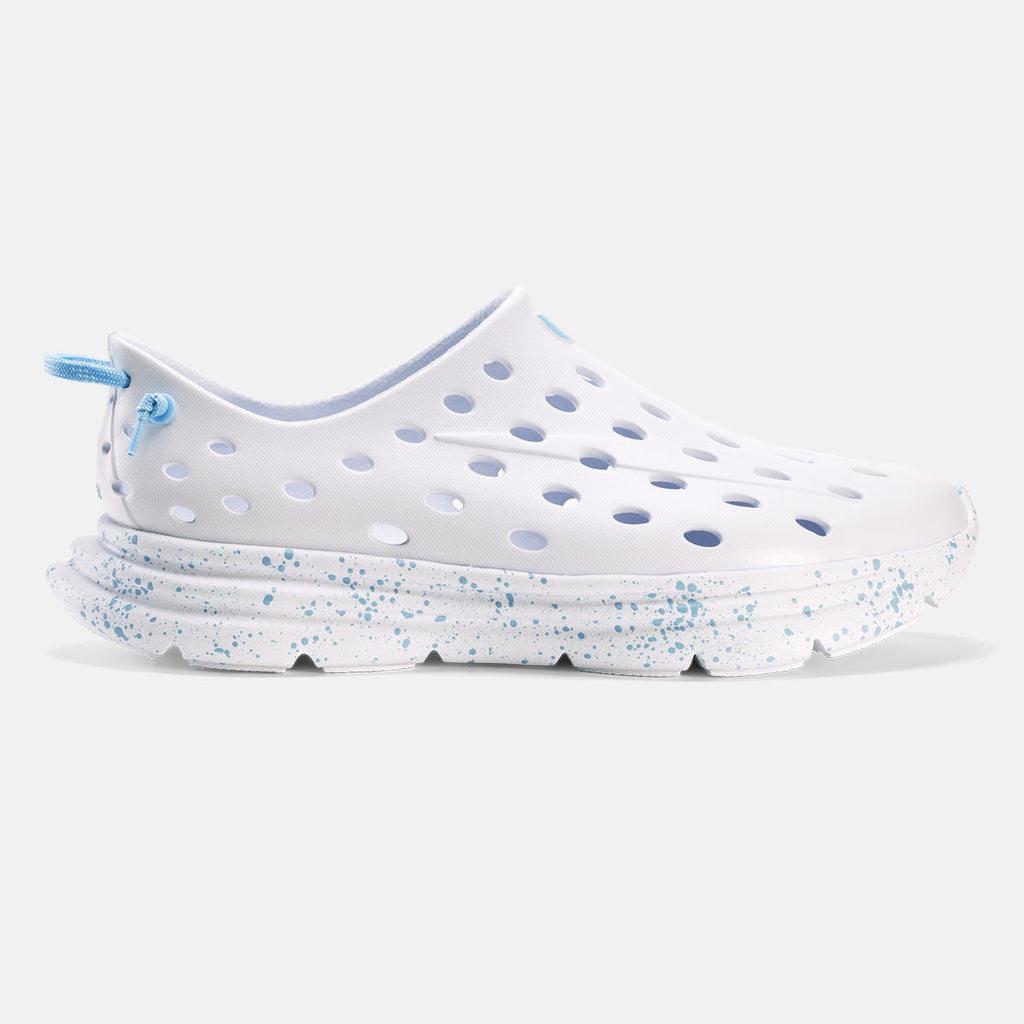 Revive - All White / Light Blue Speckle