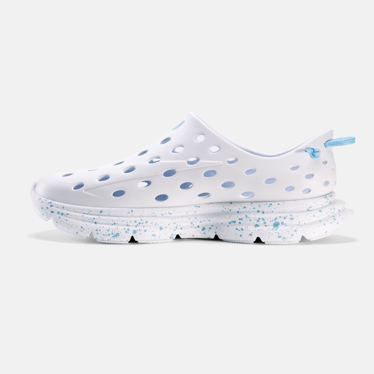 Revive - All White / Light Blue Speckle