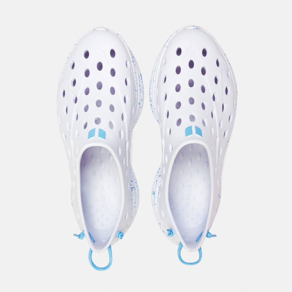 Revive - All White / Light Blue Speckle
