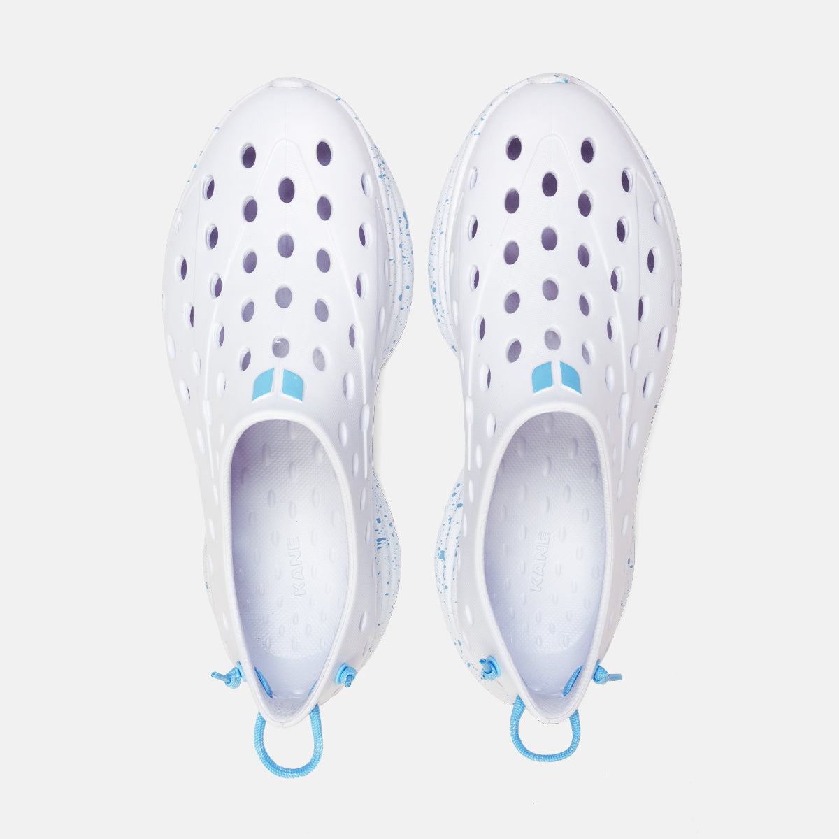 Revive - All White / Light Blue Speckle