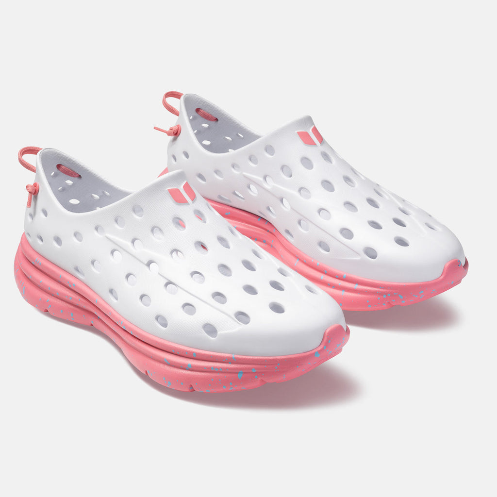 Revive - White / Strawberry Pink Speckle
