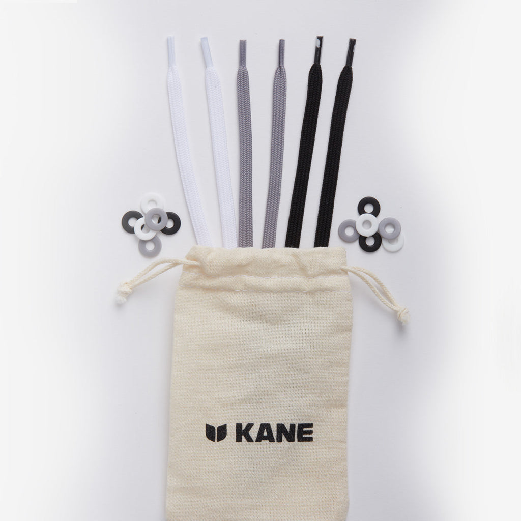 Replacement Hang Loop Lace Pack - Grayscale
