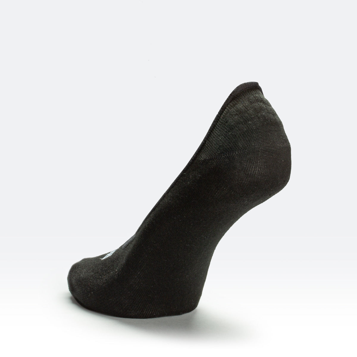 Structured No Show Socks - Black