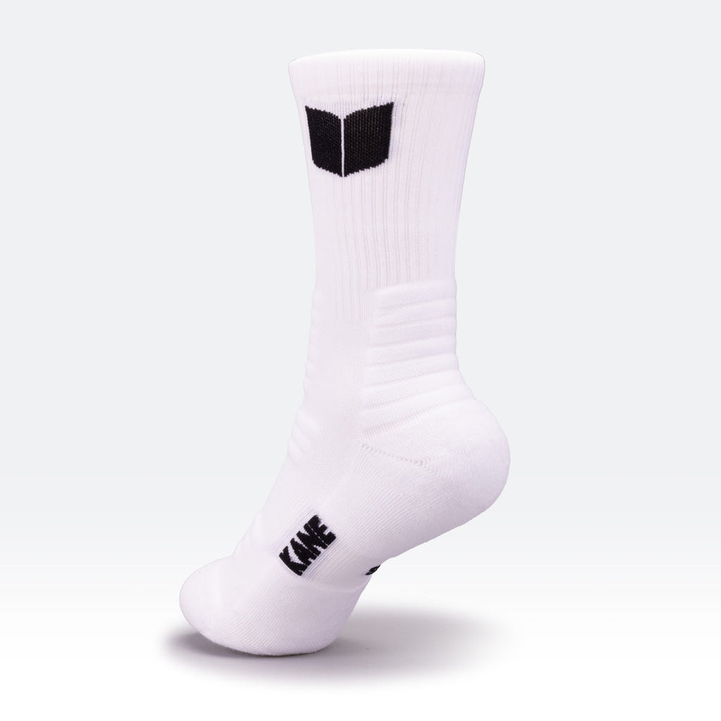 Structured Crew II Socks - White