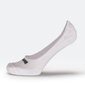 Structured No Show Socks - White