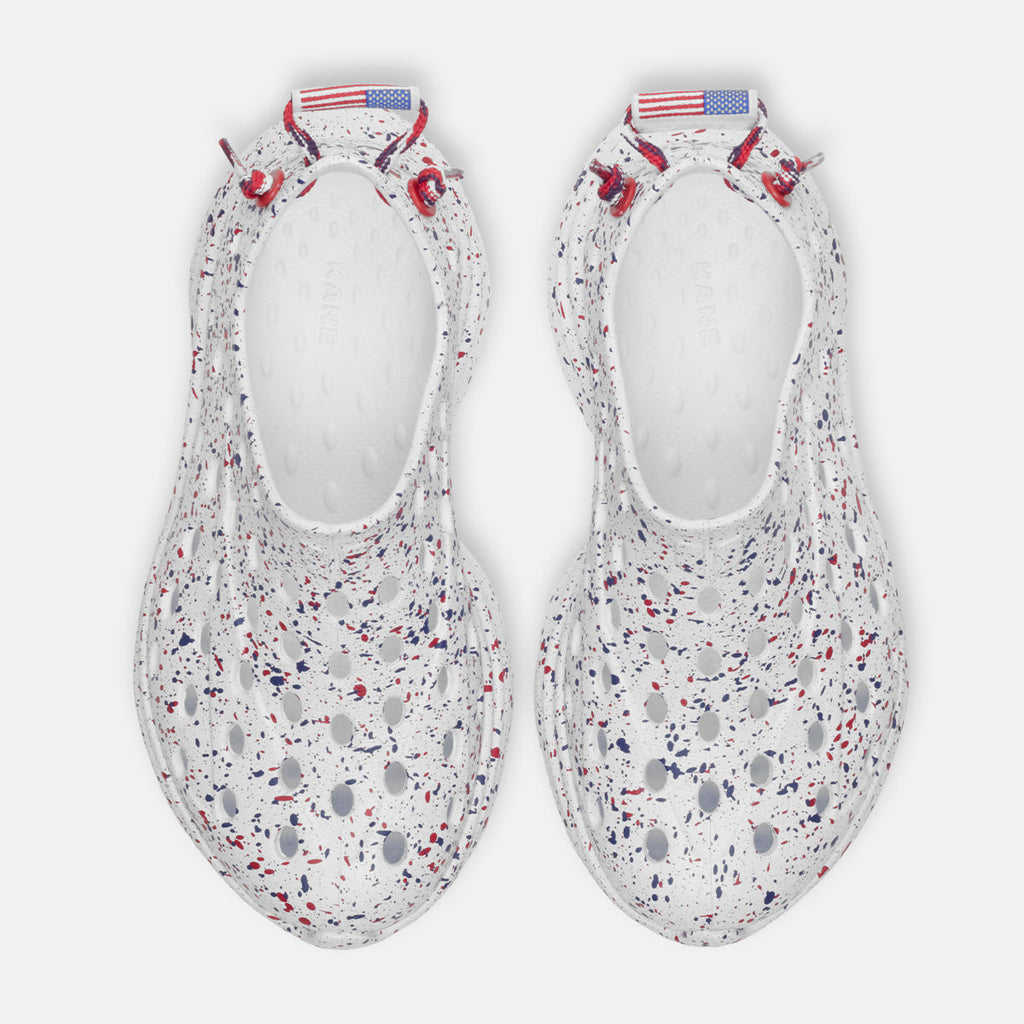 Revive Kids - Stars & Stripes White AOP