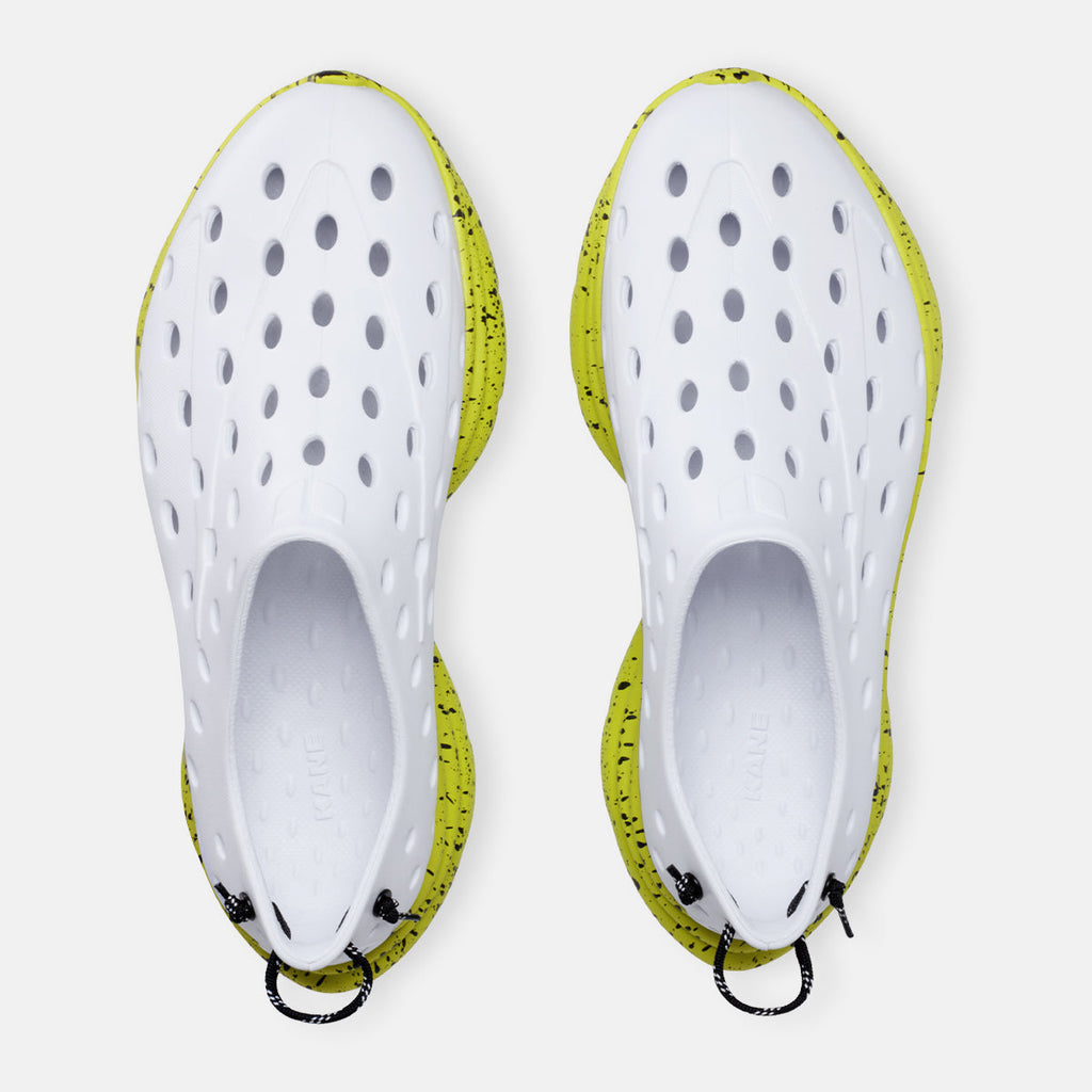 Revive - White / Neon Yellow Speckle